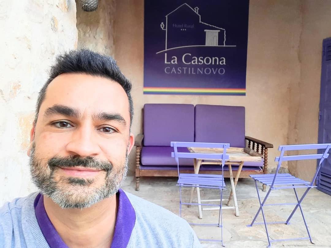Pensjonat La Casona De Castilnovo - Gay Men Only Valdesaz Zewnętrze zdjęcie