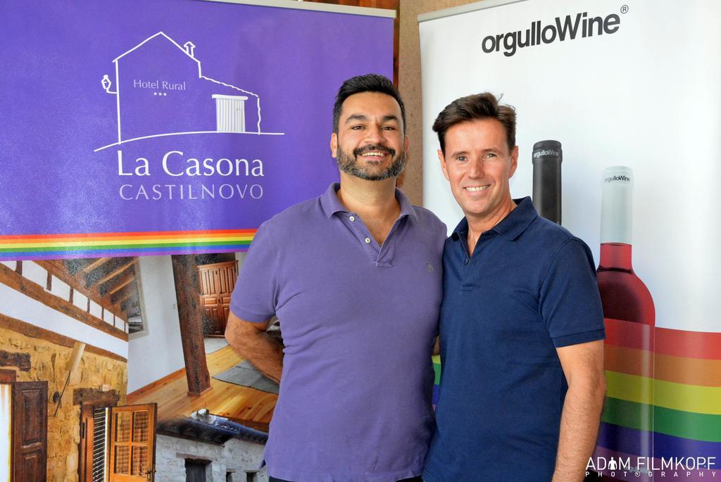 Pensjonat La Casona De Castilnovo - Gay Men Only Valdesaz Zewnętrze zdjęcie